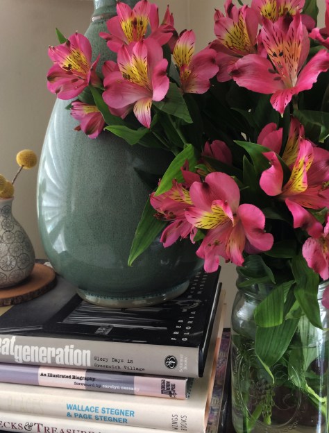 still life w flowers