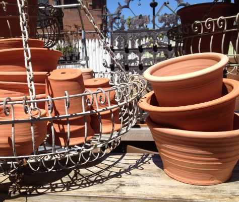 terra cotta pots